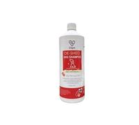 Clipit De-Shed Dog Shampoo 1 and 5 Litre - Achieve Soft & Nourished Dog Coat, Say Goodbye to Pesky Dead Hairs (1L)