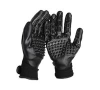 Clipit De-Shedding and Grooming Gloves - Providing Fast De-Shedding Grooming for Removing Loose Hair on All Animals