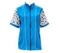 Clipit FurFree Blue Grooming Jacket - Unisex Apparel for Professional Pet Groomers, Cornflower Blue, S-4XL (S)