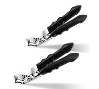Clipmaster Pro Nail Clippers, Nail Clippers for Seniors, Clipmaster Pro Toenail Clippers, Toe Nail Clipper 2 PCS