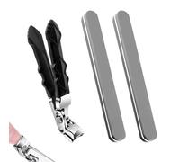 Clipmaster Pro Nail Clippers - Suitable for Thick Fingernails and Toenails - Adults, Men, Women, Elderly - Comes with 1 Nail File