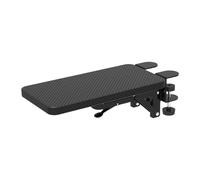 Clipon Keyboard Elbow Support - Eco Friendly Board, 44lb Load Capacity Shelf, Under Desk Foldable Extension | Home Office Management, Shared Work Space Prep, Library Study Accessory, PC Typing Comfort