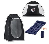 CLIPOP Golf Practice Net, Pop Up Changing Tent and Self-Inflating Sleeping Mats for Camping