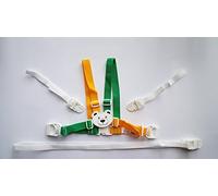 Clippasafe Adjustable Strap Soft and Breathable Anti-Lost Walking Harness for Toddlers, Babies and Kids - Green and Yellow