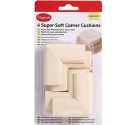 Clippasafe Corner Cushions 4 Pack - Protects Furniture Edges - L-Shape - 4 Pack