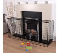 Clippasafe Extendable Fireguard, Black