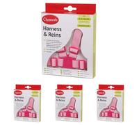 Clippasafe Harness Easy Wash (Pink) (Pack of 4)