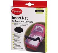 Clippasafe Insect Net for Prams and Carrycots Black