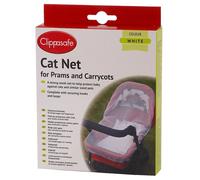 Clippasafe Pram/Carrycot Cat Net White