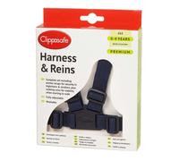 Clippasafe Premium Baby Harness & Reins Navy 0-4 Years 1 Pack