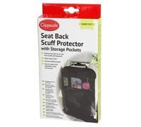 Clippasafe Seat Back Scuff Protector with Storage Pockets