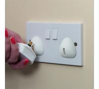 Clippasafe UK Plug Socket Covers - Frustration Free Packaging (12 Pack)