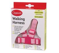 Clippasafe Walking Harness and Reins (Pink)