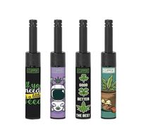 Clipper 4 MINI TUBE PIEZO IGNITION REFILLABLE ADJUSTABLE FLAME UTILITY LIGHTER By Ksp partners