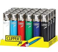 Clipper 4 x Regular Size Gas Lighter Lighters (Jet Pack of 4)