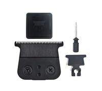 Clipper Blade,Compatible for Madeshow,Compatible for KULILANG,M5F M10 R66 R77F Ultra Thin Fade Blade Hair Clipper Wedge Cutter Head Trimmer Replacement Accessory(Black Ultra-Thin)