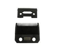 Clipper Blade,Compatible for Madeshow,G9C M50,Replacement Fixed Black Diamond Carbon DLC Faper Hair Clipper Blade Easy-Clean(G9G Stand Blade)