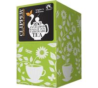 Clipper Classic Everyday One Cup Teabags | 250 Individually Wrapped Black Tea Bags | Natural, Unbleached, Plant-Based Biodegradable & Non GM Teabags |