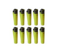 Clipper Classic Large Reusable Lighter 10 Pack (Yellow)