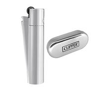 Clipper Classic Metal Flint Silver Lighter