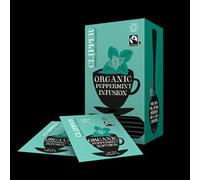 Clipper Clip Peppermint Enveloped (25Bags) Envelope String & Tagged Fairtrade Gluten Free Organic Vegan