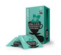 Clipper Clip Peppermint Enveloped (25Bags) Envelope String & Tagged Fairtrade Gluten Free Organic Vegan