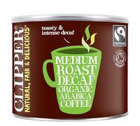 Clipper Fairtrade Organic Decaffeinated Coffee Tin 500g