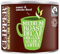 Clipper Decaf Organic Medium Roast Coffee, Decaffeinated Instant Coffee, 500g, Gourmet Sustainable Fairtrade by Clipper Teas, Ethically Sourced