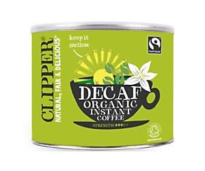 Clipper Decaffeinated Instant Coffee Tin 500 g