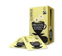 Clipper Fairtrade Organic Chamomile Tea Envelopes with String & Tag – Pack of 25