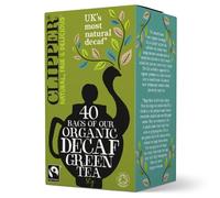Clipper Fairtrade & Organic Decaf Green Tea - 40 Bags