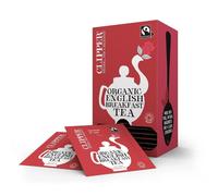Clipper Fairtrade Organic English Breakfast 25 Envelopes - 4 Pack