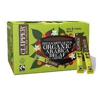 Clipper Fairtrade Organic Freeze Dried Decaffeinated Coffee Sticks 200