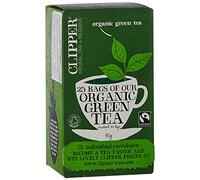 Clipper Fairtrade Organic Green Tea Bag Envelopes (Case 6x25)