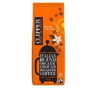 Clipper Fairtrade Italian Style Coffee Roast and Ground Organic 227g CTN266