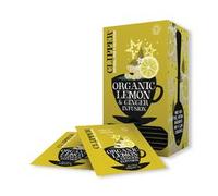 Clipper Fairtrade Organic Lemon + Ginger Tea Bags (Pack of 25) CTN627