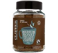 Clipper Fairtrade Medium Roast Organic Arabica Coffee 200g