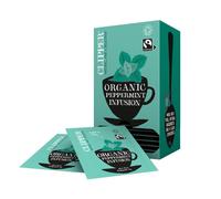 Clipper Clip Peppermint Enveloped (25Bags) Envelope String & Tagged Fairtrade Gluten Free Organic Vegan