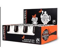 Clipper Fairtrade Teabags String & Tag (Pack 100)