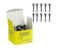 Clipper Flints | Lighter Replacement Wheel Stem | Flints Included |10 Pack | Standard Size Barrel