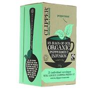 Clipper Clip Peppermint Enveloped (25Bags) Envelope String & Tagged Fairtrade Gluten Free Organic Vegan