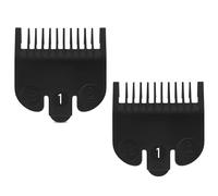 Clipper Guard Replacement for Wahl Professional #1 Guide Comb Attachment, Hair Clipper Guards and Trimmer, Black Guide Comb #1-1/8" (3.0mm) - 3114-001 (2 Pack)