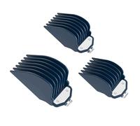 Clipper Guards Set with Metal Clip, Hair Clipper Guards Fit for Wahl Senior Clippers, 3 Cutting Lengths 2 inch/1.5 inch/1.25 inch, Fits Most Wahl Clippers (Blue, 10 12 16)