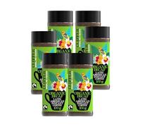 Clipper Latin American Decaf Instant Coffee 100g - Organic Fairtrade Arabica, CO₂ Decaffeinated, Medium Roast, Smooth & Toasty Taste, (Pack of 6) from SuperfoodUK