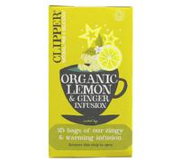 Clipper Lemon & Ginger 25 bags ( pack of 6 )