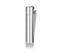 Clipper Lighter - Metal Flint Micro Edition - Steel Silver
