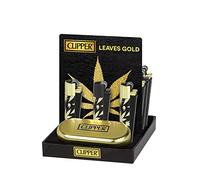Clipper Lighter Metal Flint Refill Psychedelic Gold