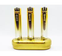 Clipper Metal Clipper Lighter - GRADIENT ELEGANCE - Gift Case FANCY TOP Gas Refillable X ( 1 ) FOR XMAS GIFT