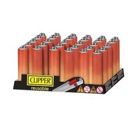 Clipper Metal Cover Micro Solid Mix Sleeve - Limited Gas Bong Lighter Pipes Disposable Pipe Metal Box (Dusk Gradient)