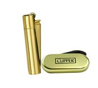 CLIPPER METAL "GOLD" WITH GIFT BOX